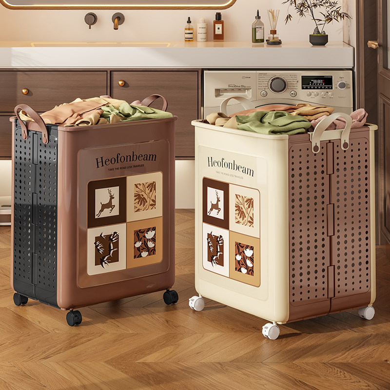 脏衣篓家用卫生间放脏衣服收纳筐神器颜值浴室可折叠衣物洗衣厂家