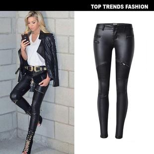 size cable hip leather pants middle plus waist