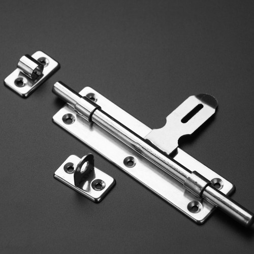 左右插销明插销门扣门栓防盗扣不锈钢插销挂锁插销带锁插销