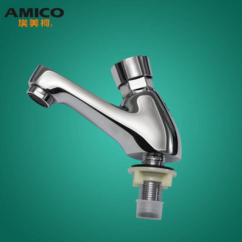 正品埃美柯单冷水龙头ML6全铜
