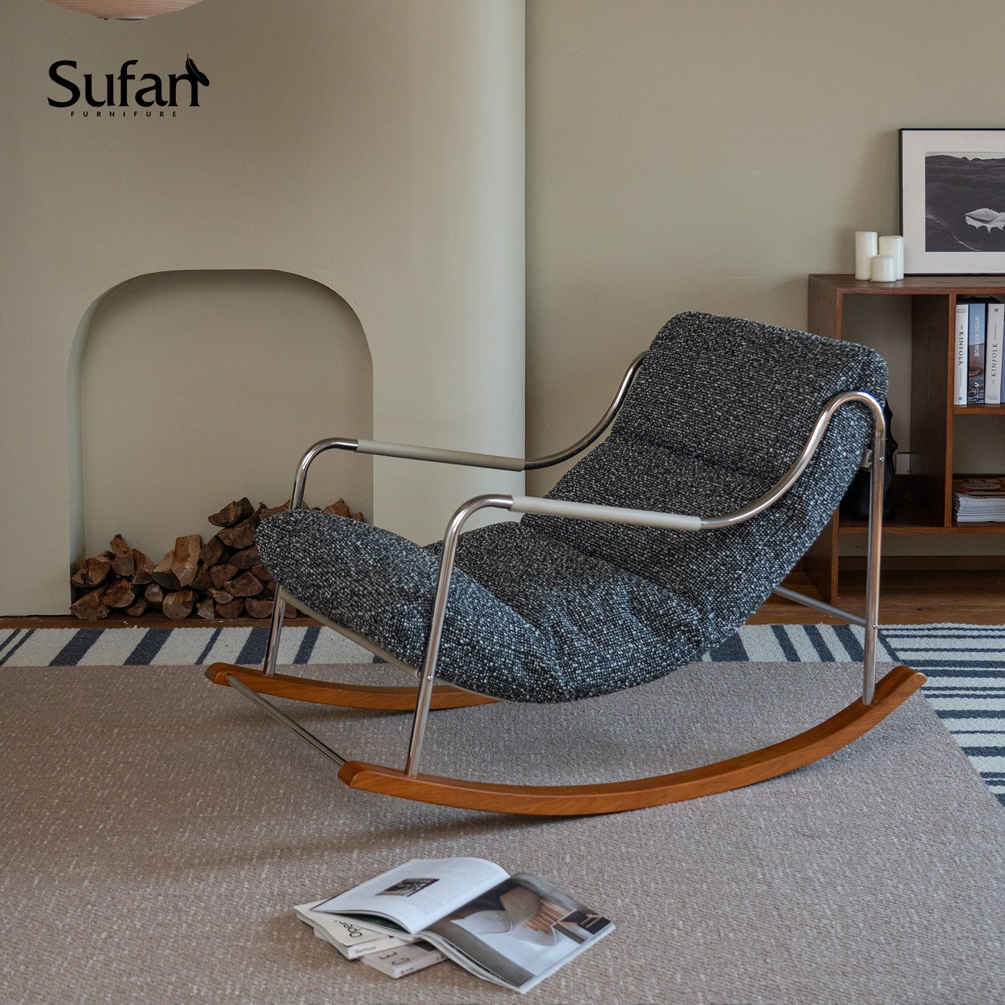 舒梵新品赫尔辛基摇椅/躺椅休闲椅