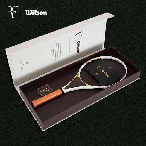 Wilson威尔胜RF01名人堂白金纪念版礼盒费德勒男女专业训练碳素拍