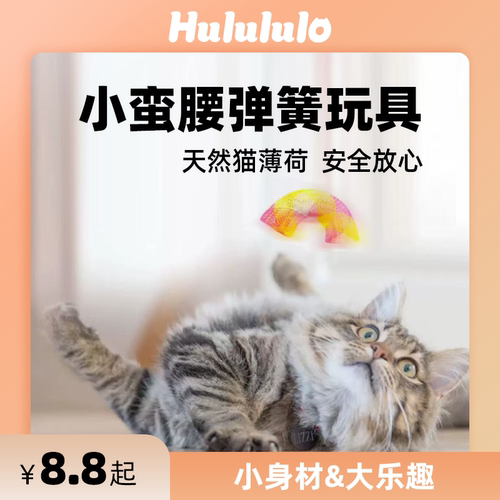 Hulululo小蛮腰弹簧玩具磨牙啃咬