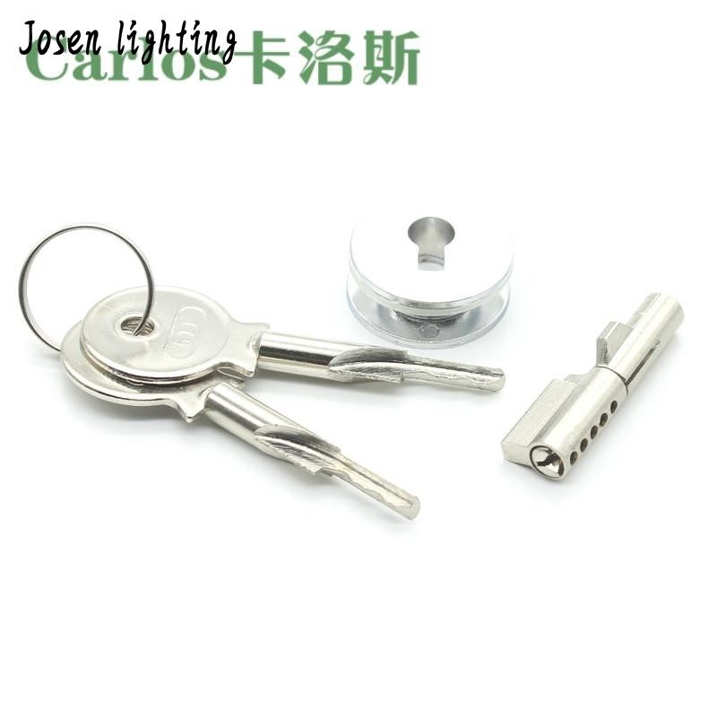 速发雪糕冰箱锁拉淇淋柜锁饮冷卧式料藏展示柜锁玻璃柜台推冰移趟