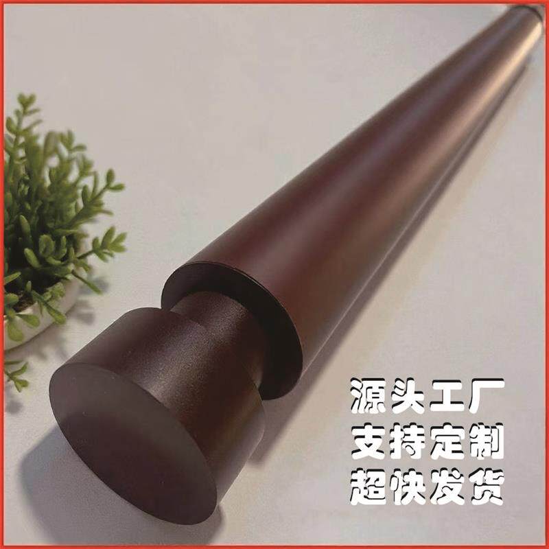 现货半轴圆轴卷轴立柱s画轴挂轴画轴杆高端文化墙卷轴杆天地杆