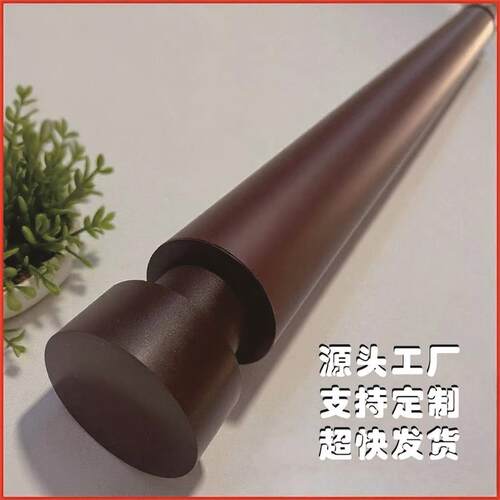 现货半轴圆轴卷轴立柱s画轴挂轴画轴杆高端文化墙卷轴杆天地杆