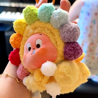 太阳花小超人车载摆件毛