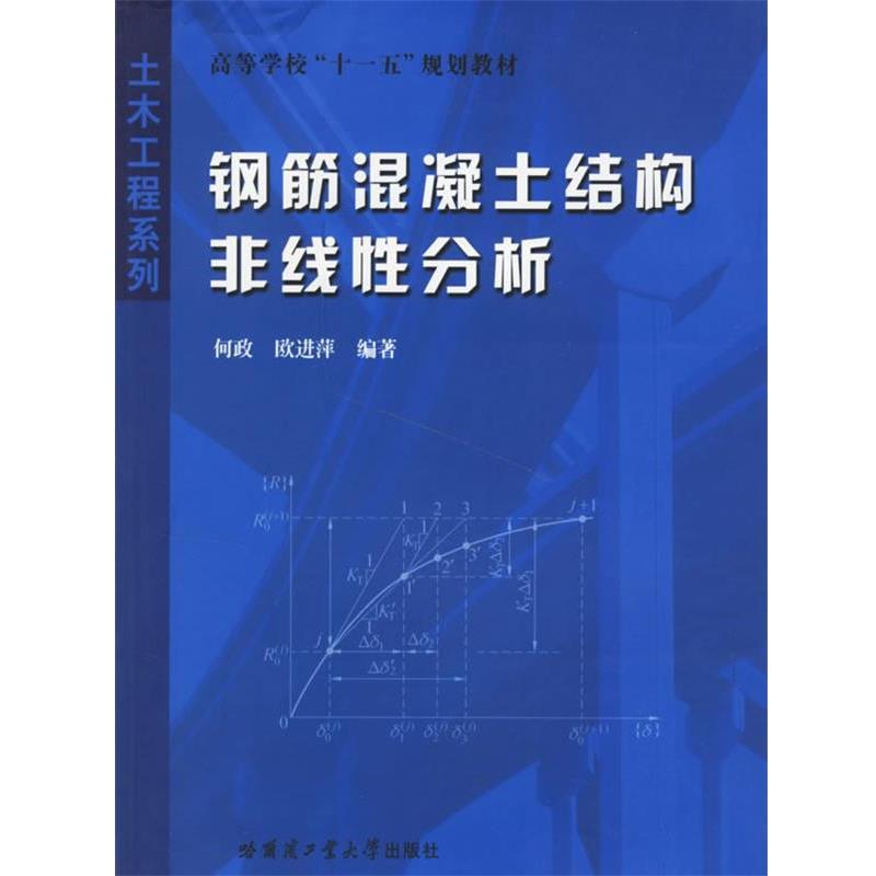 何政,欧进萍　编著钢筋混凝土结构非线性分析（正版旧书包邮）哈尔滨工业大学出版社9787560324388