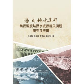 徐冬梅,王文川,袁秀忠,王冰伟 著潘、大、桃水库群防洪调度与洪水资源相关问题研究及应用（正版旧书包邮）中国水利水电出版社