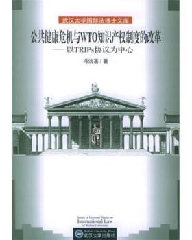 冯洁菡 著公共健康危机与WTO知识产权制度的改革:以TRIPs协议为中心（正版旧书包邮）武汉大学出版社9787307045941
