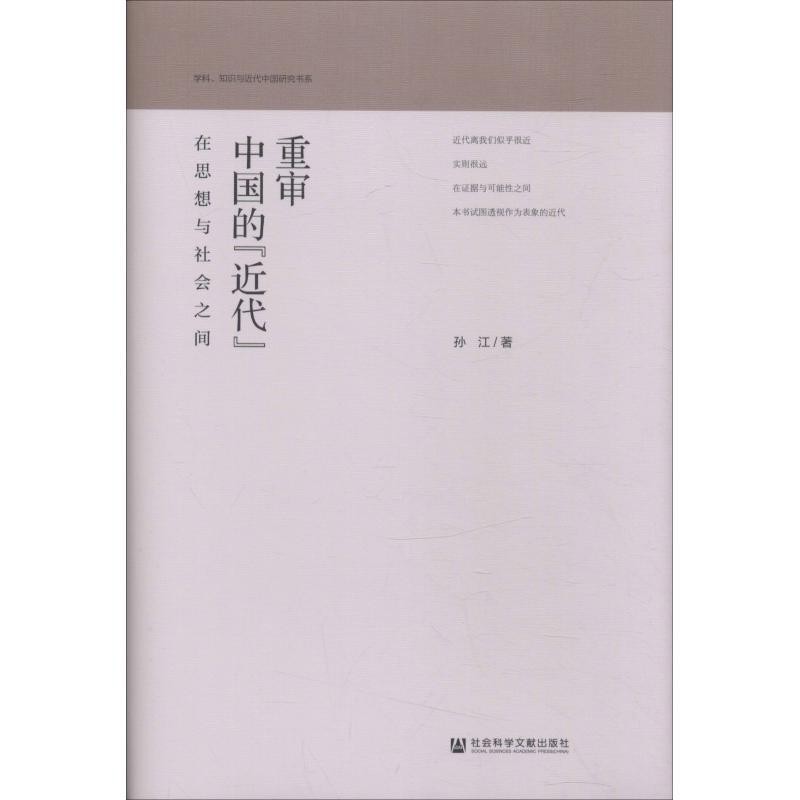 孙江重审中国的