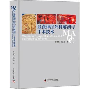 石祥恩显微神经外科解剖与手术技术（正版旧书包邮）中国科学技术出版社9787504674173