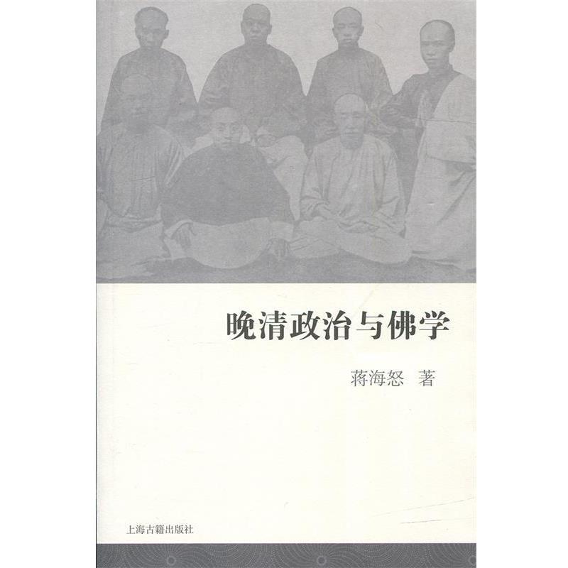 蒋海怒晚清政治与 佛学（正版旧书包邮）上海古籍出版社9787532566990