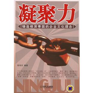 程伟杰 编著凝聚力:铸造根深蒂固的企业文化理念（正版旧书包邮）机械工业出版社9787111179948