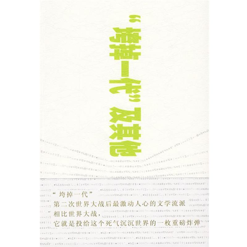 文楚安 著“垮掉一代”及其他（正版旧书包邮）江西教育出版社9787539255347