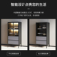 轻奢小酒柜靠墙现代简约家用边柜客厅小型玻璃展示柜子落地柜立柜