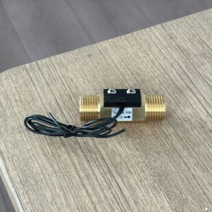 磁力式水流感应开关全铜4分水流开关气流传感器热水器水泵配件