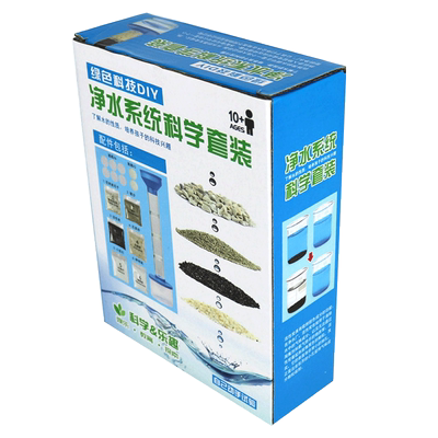 净水系统科学实验科普