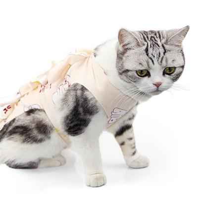 现货速发猫咪母猫绝育服手术服断奶衣服棉布透气生理服衣服 八款