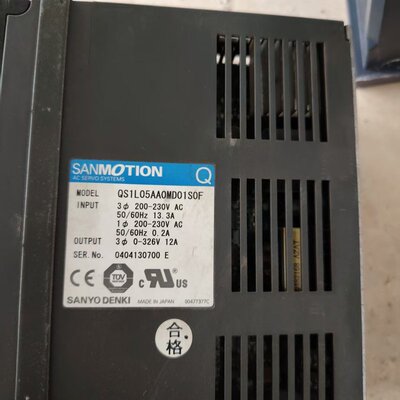 【议价！专业！】SANMOTION伺服驱动器，型号QS1L05AA0MD