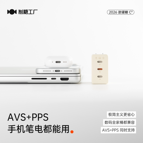 【3C认证】硬糖68W快充