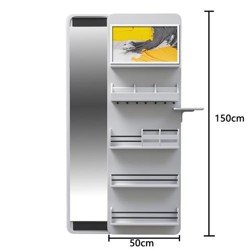 约穿衣镜收纳实木推拉卧室试衣个性多功能化妆镜壁挂身镜
