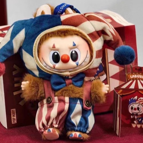 万圣节新品泡泡玛特WHY SO SERIOUS系列-万圣节搪胶毛绒挂件盲盒