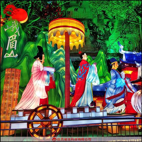 西游记主题灯展制作迎春造型花灯定制新年灯会展览公司定做元宵灯