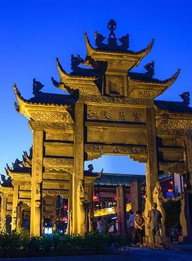 石雕牌楼牌坊广场石雕牌坊村口石牌坊仿古大理石单门花岗岩石牌楼