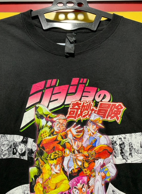 JOJO'S BIZARRE ADVENTURE tee/tshirt简约短袖T恤JOJO的奇妙冒险