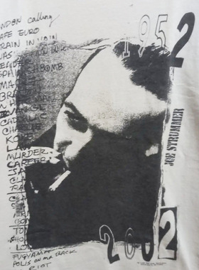 The Clash Nicky Topper Headon short sleeves碰撞乐队短袖T恤