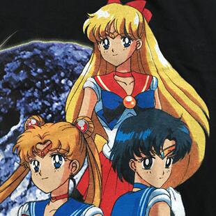 maker美少女战士短袖 sailor T恤 star sleeves moon short