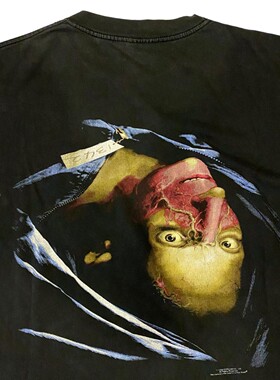 Resident Evil short sleeves生化危机美式落肩欧美高街短袖T恤