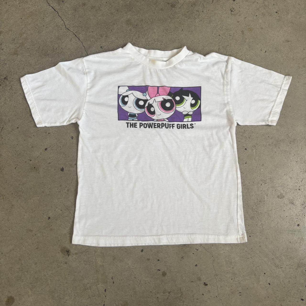 WHO CARE复古大百科the powerpuff girls 飞天小女警高街短袖T恤