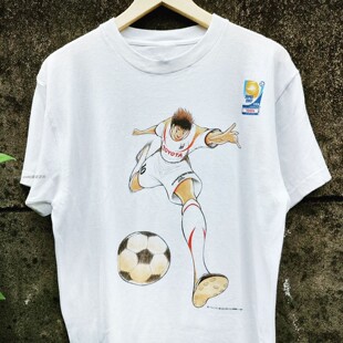 Captain Tsubasa Essentials tee足球小将日向小次郎小众短袖T恤