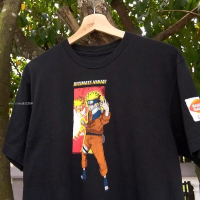 漩涡鸣人套头重磅短袖T恤