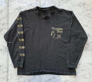 mercyful fate King Diamond LongSleeve命运乐队创意宽松长袖T恤