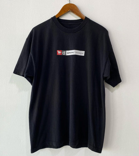 WHO CARE复古大百科Deftones blacktee盲音乐队简约街头短袖T恤