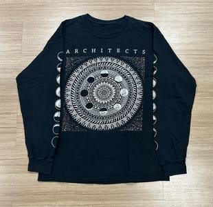 T恤 Y2K暗黑系Architect长袖 重磅街头设计感 CARE复古大百科 WHO