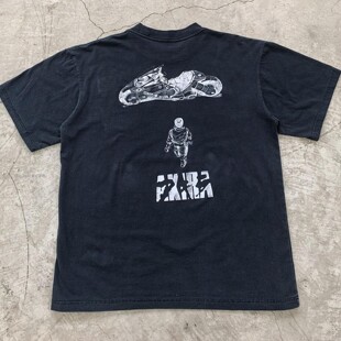 WHO CARE复古大百科Akira阿基拉短袖T恤日系高街二次元古着嘻哈潮