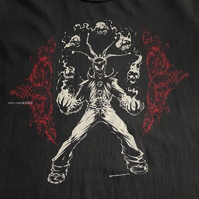 WHOCARE复古大百科毒液短袖