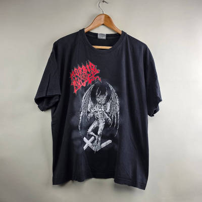 WHO CARE复古大百科 90s Morbid Angel Your god is dead短袖T恤