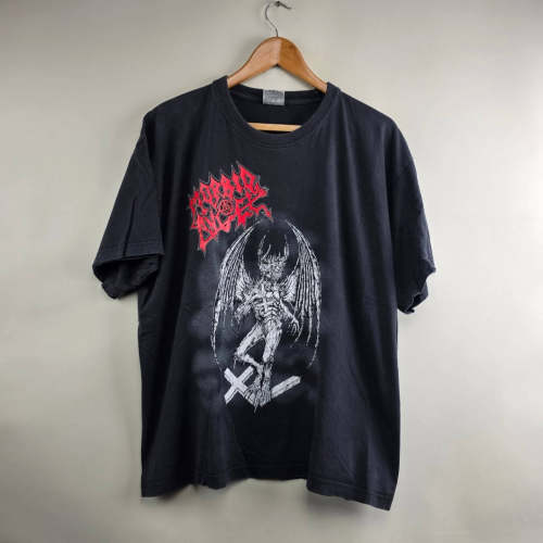 WHO CARE复古大百科 90s Morbid Angel Your god is dead短袖T恤