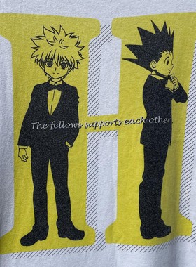 HUNTER×HUNTER KILLUA ZAOLDYECKtee/tshirt全职猎人动漫短袖T恤