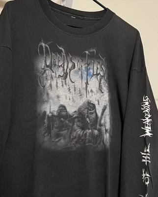 WHO CARE复古大百科 美式嘻哈Path of the Weakening长袖T恤 垂感