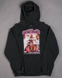 Russell Athletic Sweatshirt Spray paint美式可爱趣味连帽卫衣