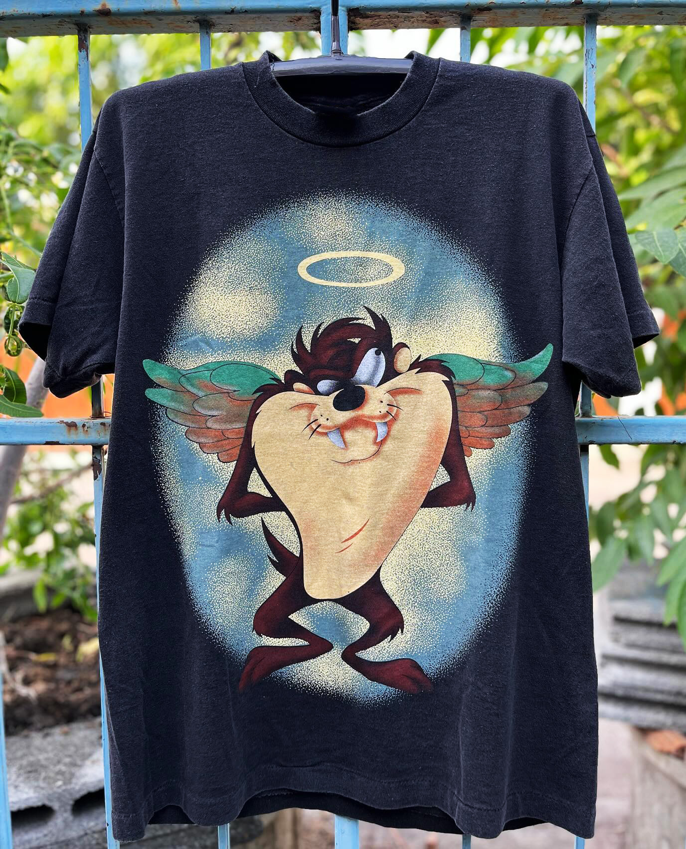 WHO CARE复古大百科Looney Tunes blacktee乐一通美式街头短袖T恤