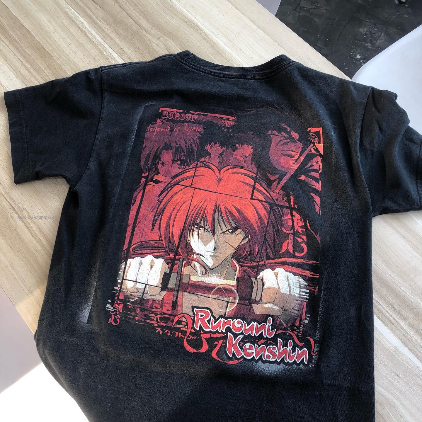 复古美式百搭热血动漫短袖