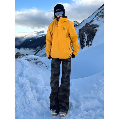 美式复古迷彩牛仔裤男款