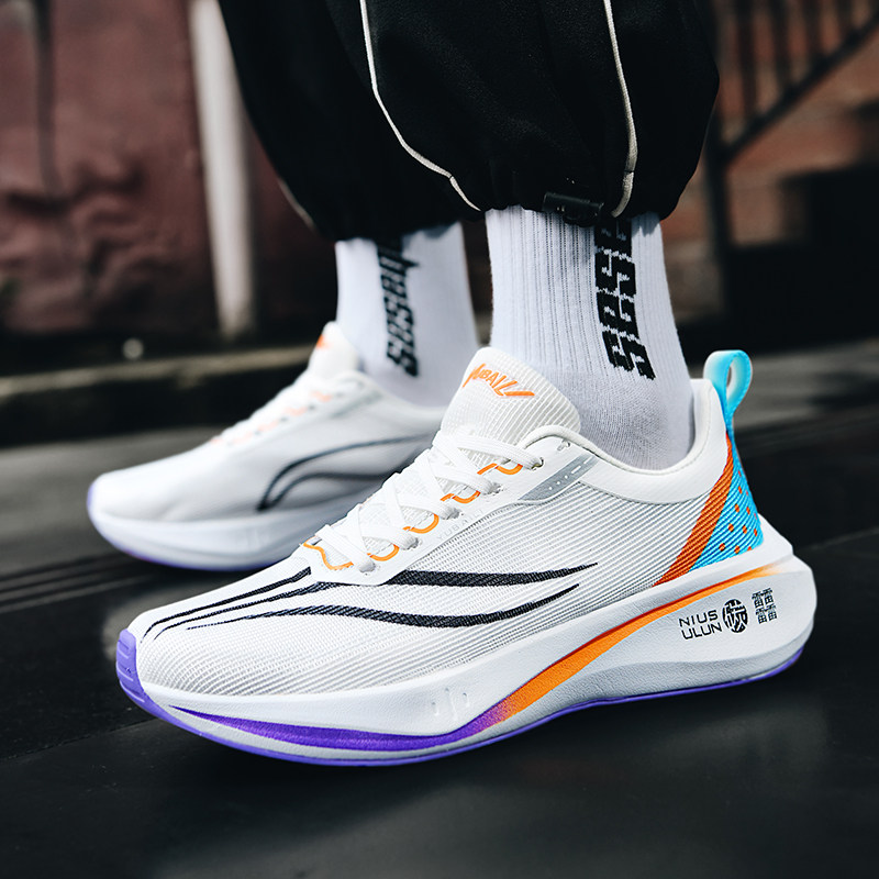 飞电3c全掌碳板跑鞋男竞速减震赤兔7pro新款跑步鞋学夏季透气跑鞋